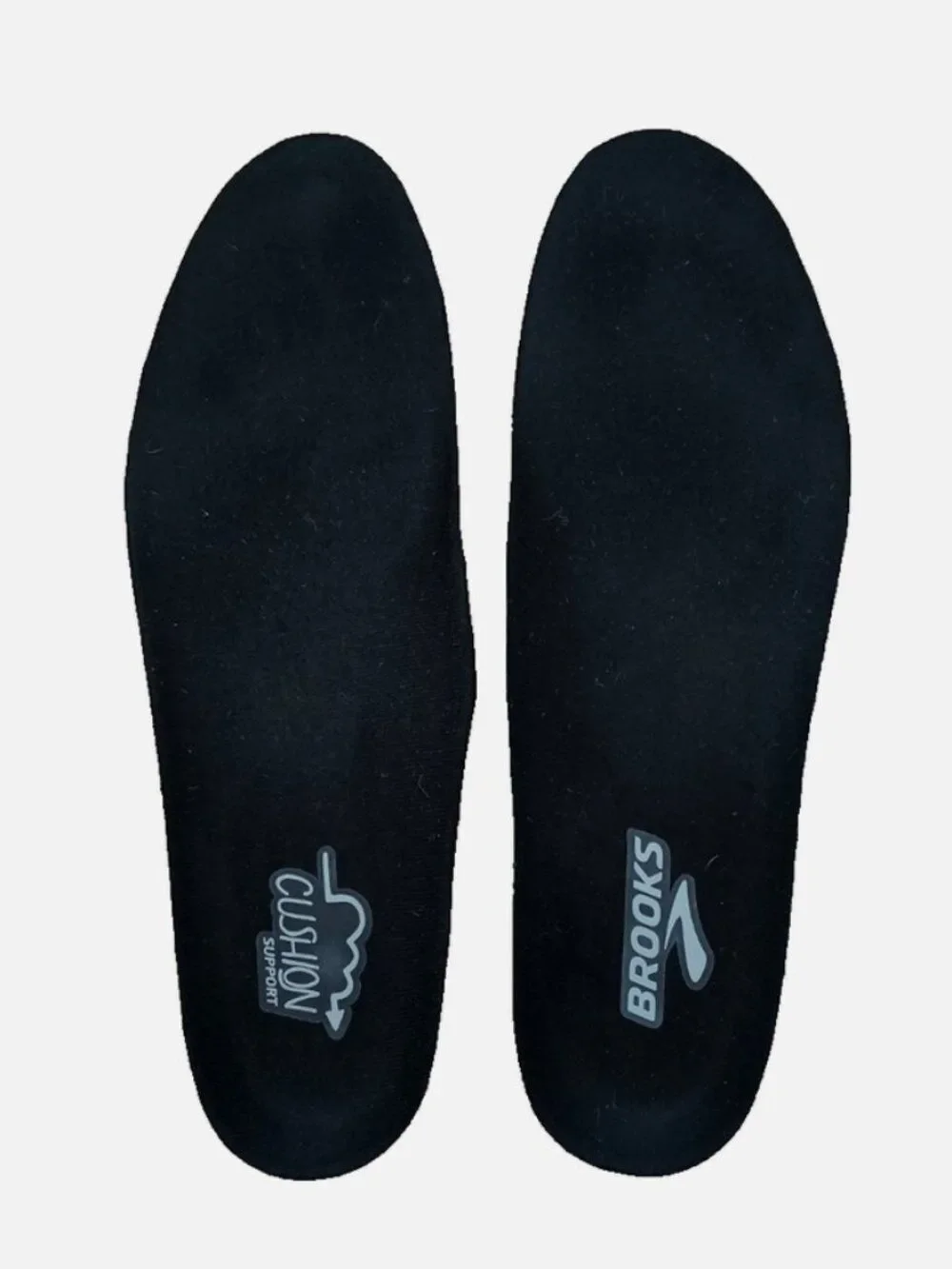 NEW pair of Brooks replacement insoles for MEN or Large size women 12M 14W Black